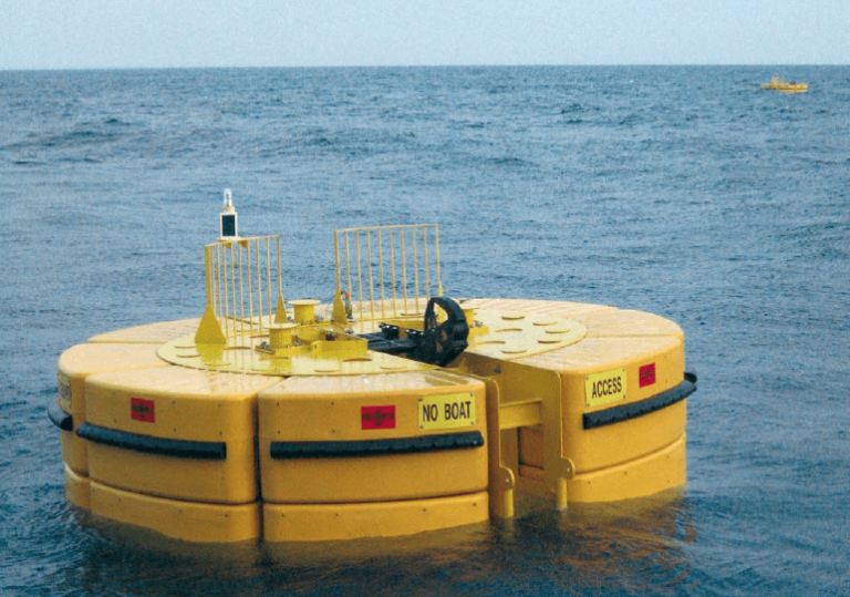 Top model: mooring buoys for the South Angsi Oil Field | Resinex