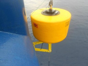 US Navy buoy for underwater use
