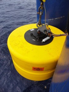 US Navy buoy for underwater use