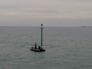Elastic beacon for the port of Abu Qir