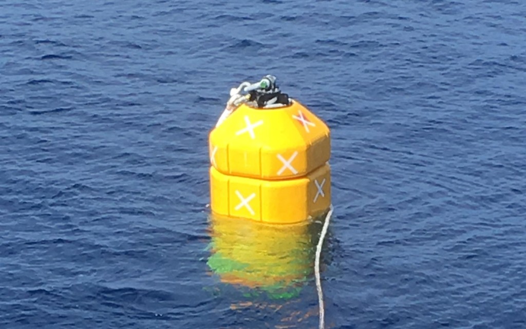 Support buoy Ichthys field