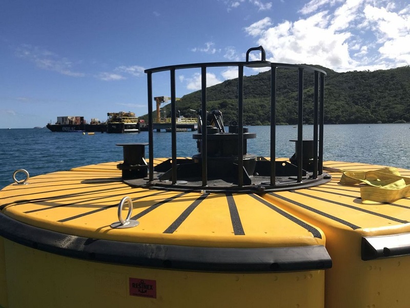 Safety first: mooring buoys in New Caledonia