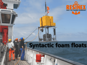 Syntactic foam floats