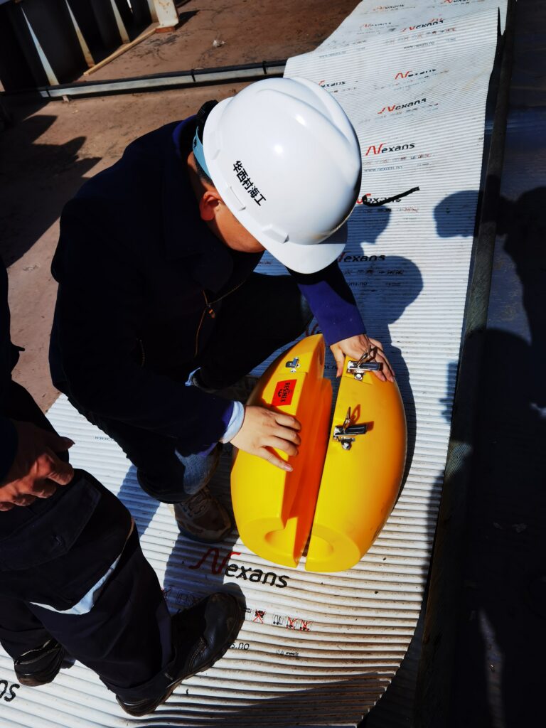 Resinex Cable risers for a Chinese research project | Resinex