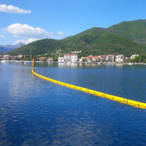 Barriere galleggianti Porto Montenegro 
