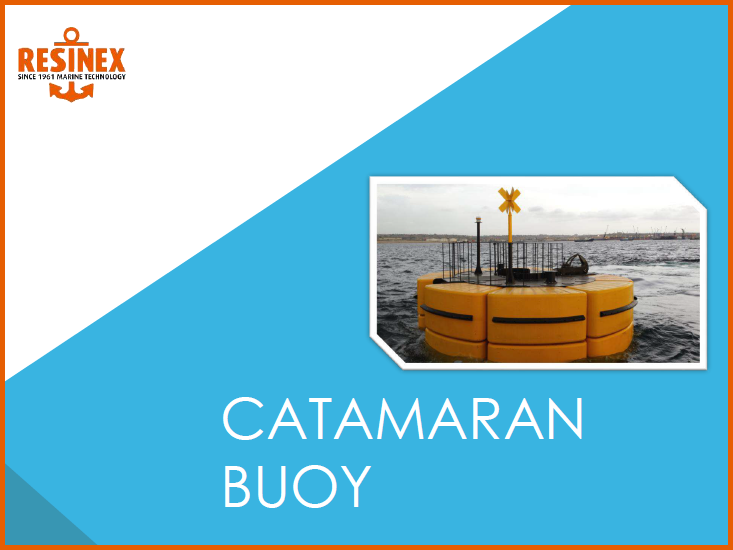 Catamaran buoy