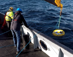 Speciali galleggianti per un Ocean Bottom Seismometer